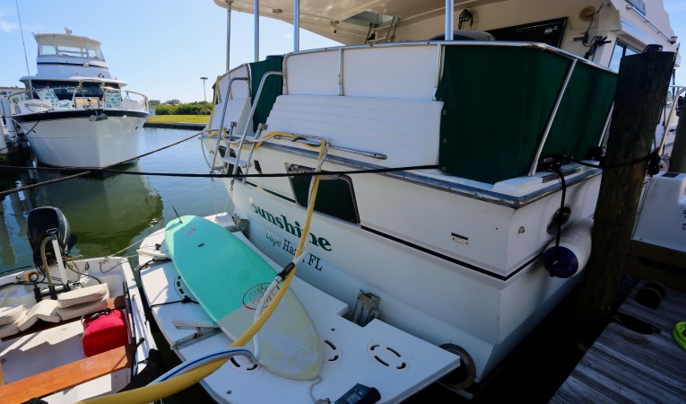 57 President Hydraulic Swim Platform