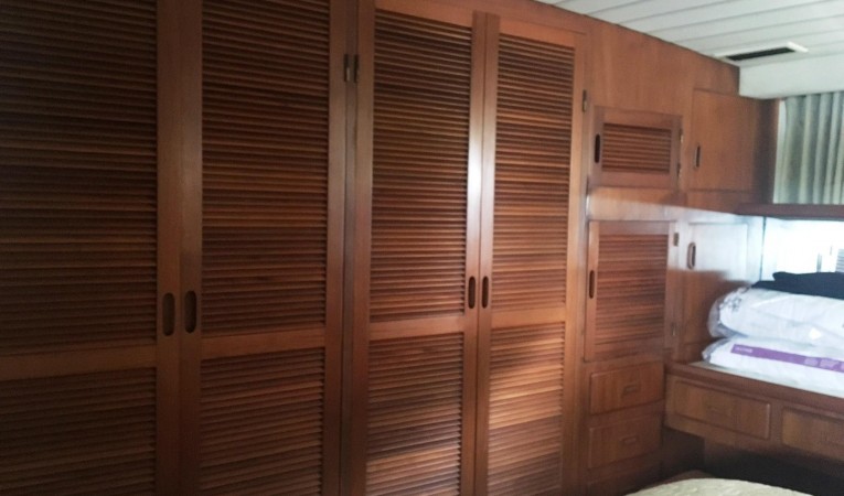 57 President Master Stateroom Closet