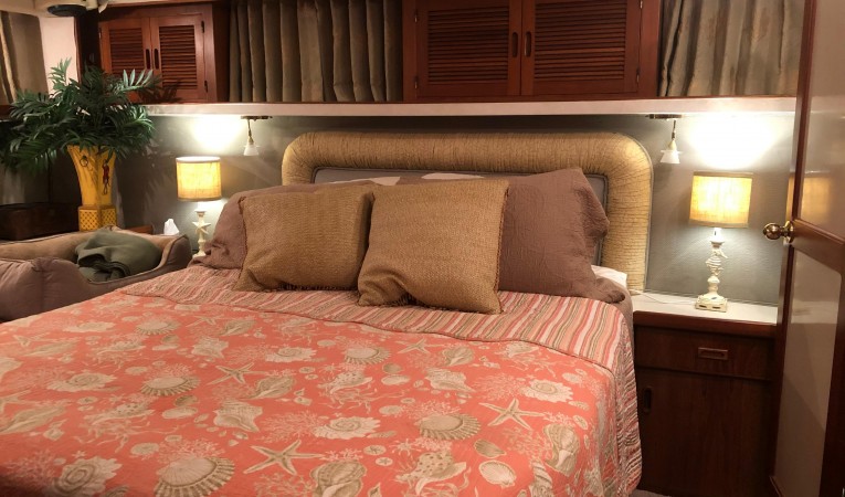 57 President Master Stateroom Aft