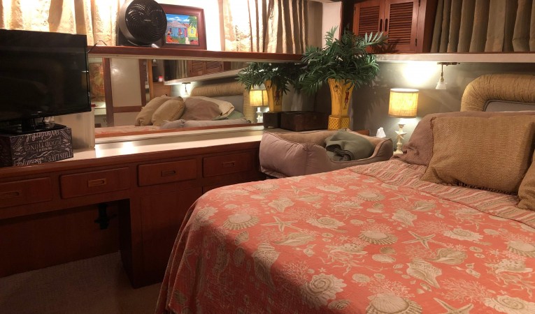 57 President Master Stateroom Aft