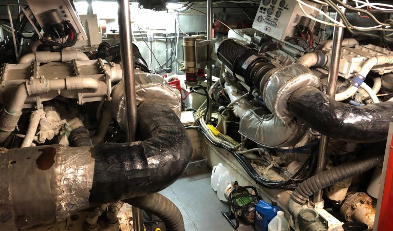 57 President Engine Room