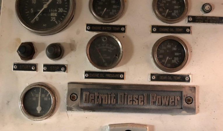 57 President Engine Gauges