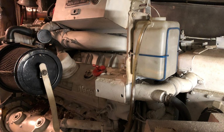 57 President Engine Room