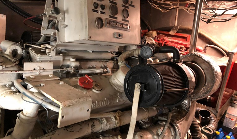 57 President Engine Room