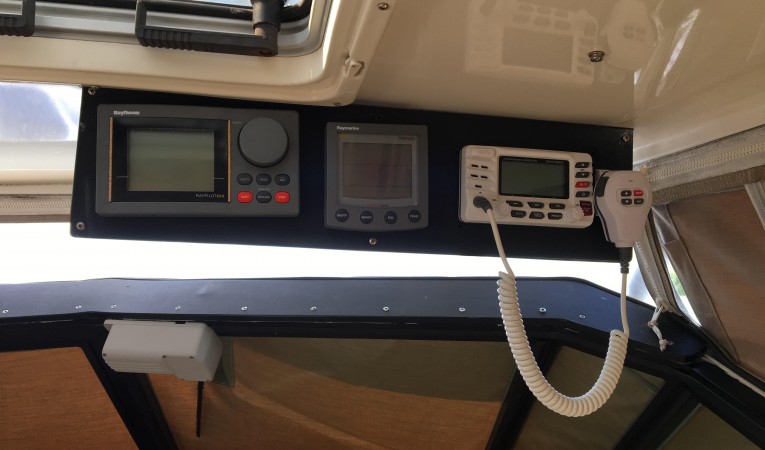 31 Tiara Overhead electronics panel