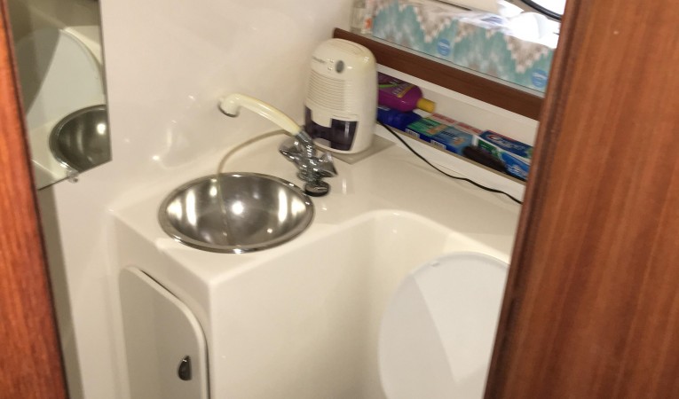 31 Tiara Head w/Vacu-flush toilet