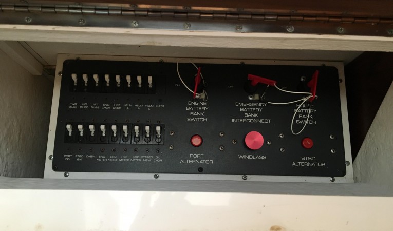 31 Tiara Breaker panel