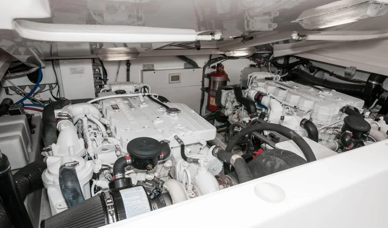 36 Tiara Engine Compartment