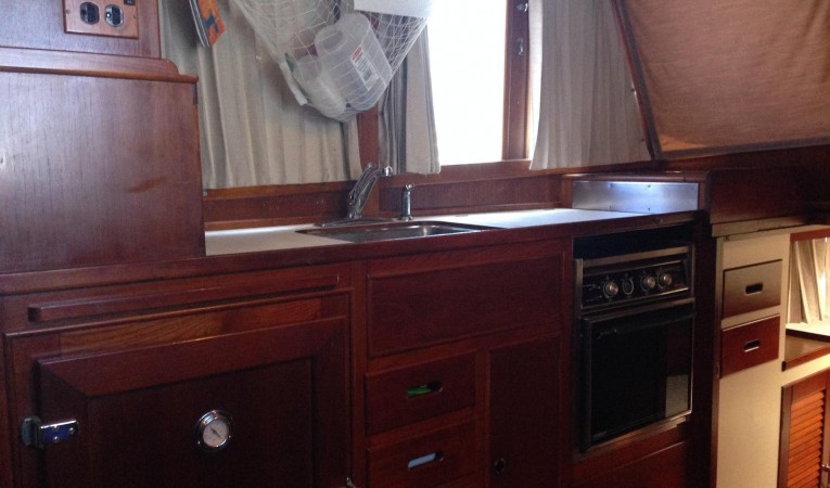 36 Grand Banks Galley