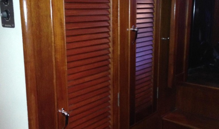 36 Grand Banks Aft Stateroom Closet
