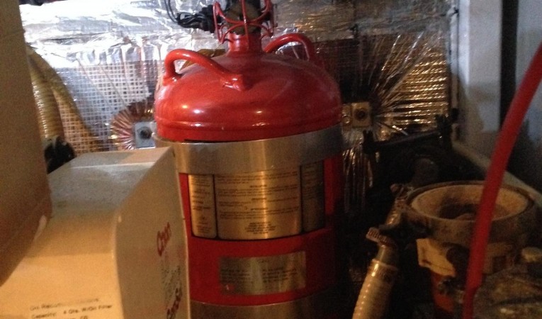 36 Grand Banks Automatic Halon System