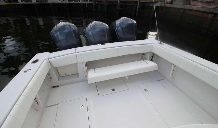 38 Jupiter Cockpit fold out seat