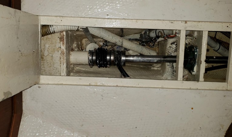 41 Morgan Dripless shaft log