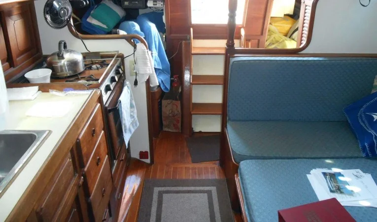 31 Sea Eagle Salon looking aft