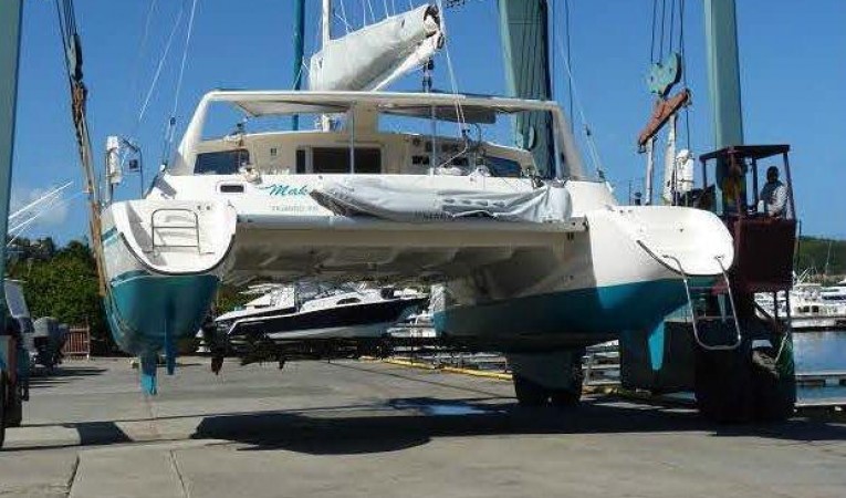 50 Voyage Vessel Being Splashed