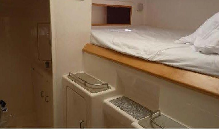 50 Voyage Starboard Aft Berth and Headroom