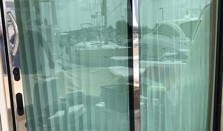 46 Jeanneau Prestige Full Glass Salon Door