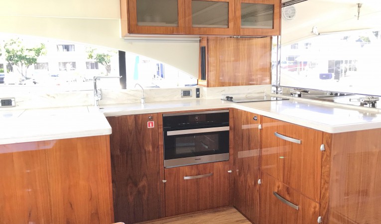 54 Riviera Galley Area