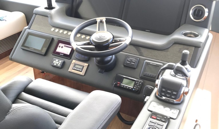 54 Riviera Helm Overview