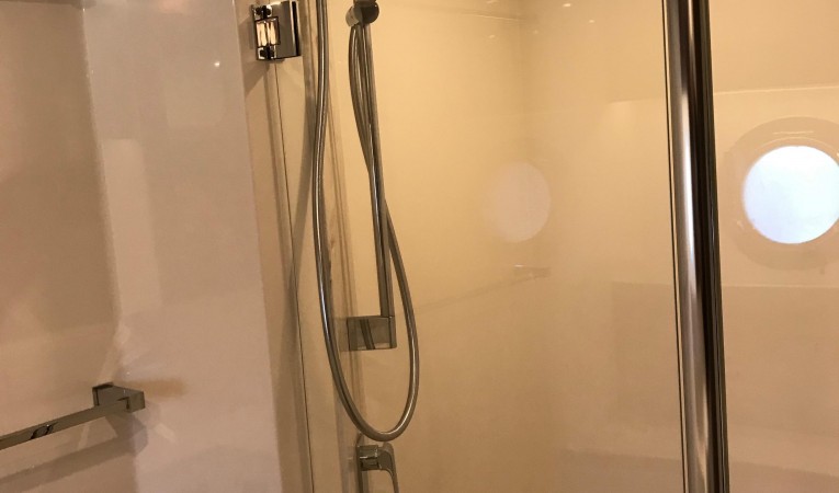 54 Riviera Master shower