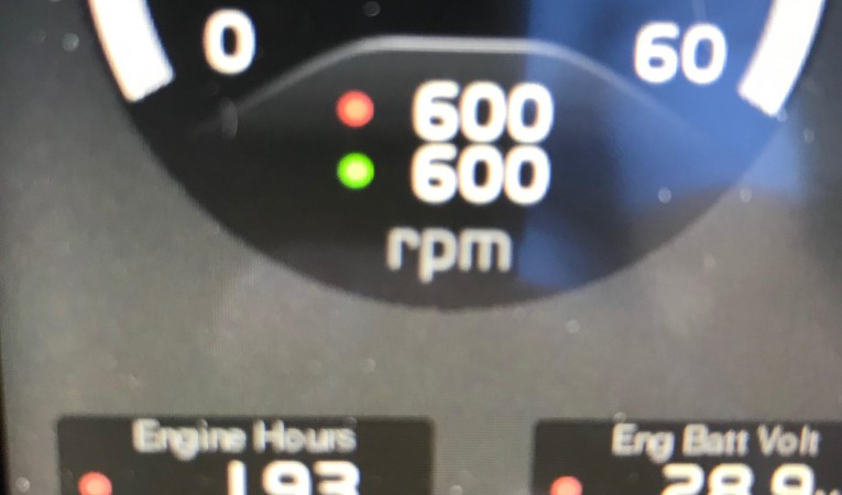 54 Riviera Engine hours (193)