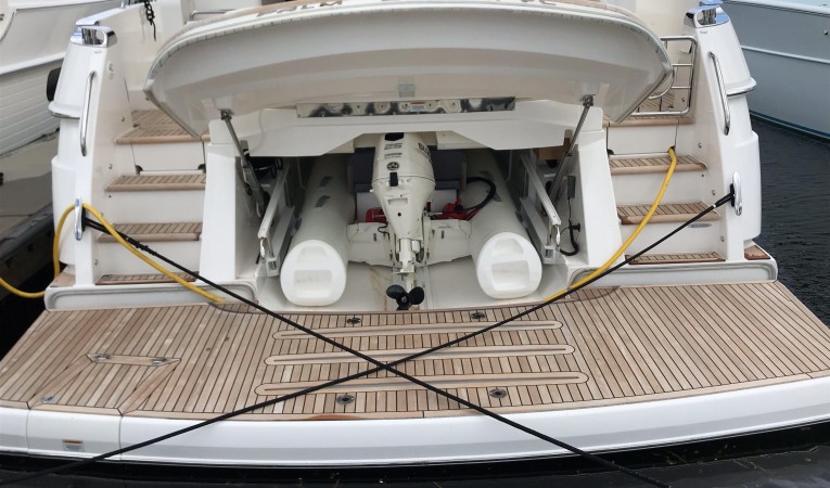 54 Riviera Garage w/ Tender & Suzuki 25hp 4stroke