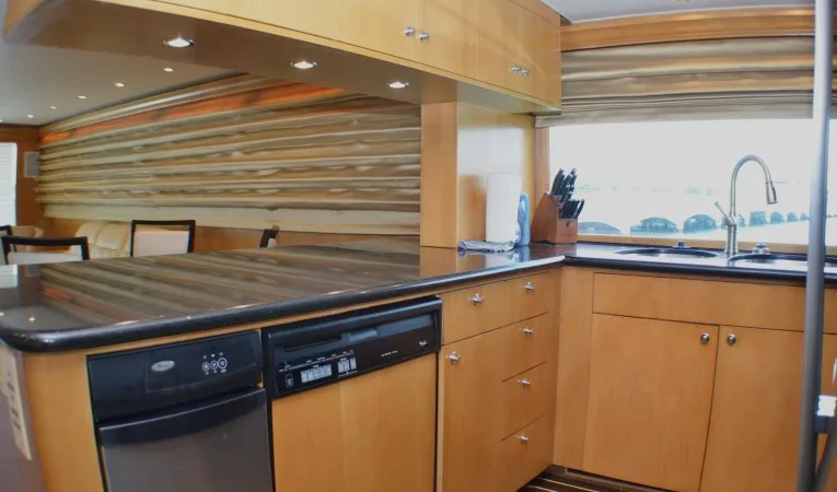 74 Hatteras Galley