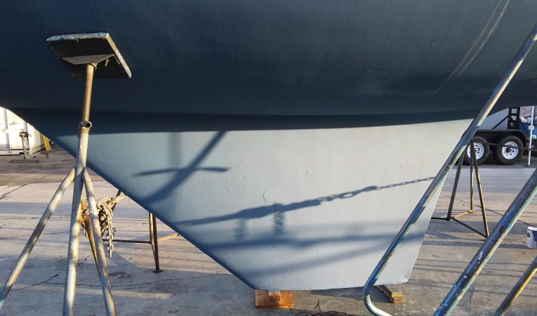 45 Hunter Lead keel