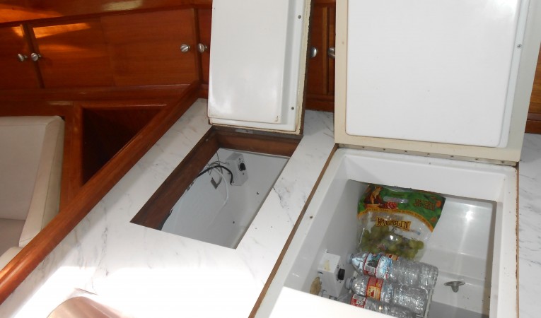 45 Hunter Fridge and freezer