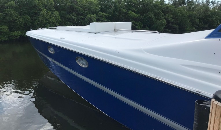 50 Nor-Tech Port/Bow from dock