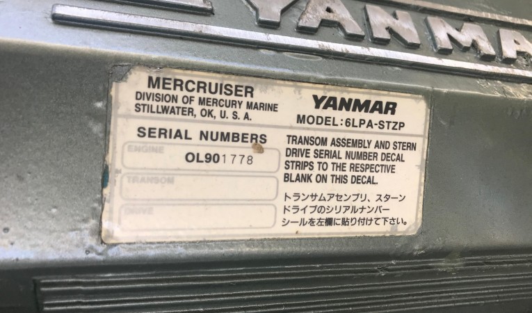 50 Nor-Tech Starboard Engine Serial #