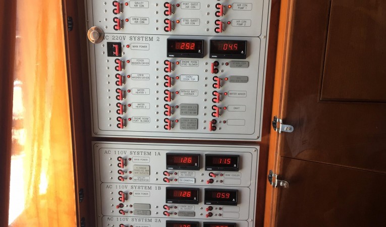 82 Monte Fino AC/DC Electrical Panel