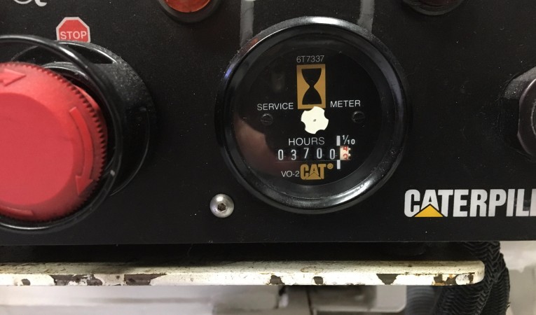 82 Monte Fino Starboard Engine Hours 3700