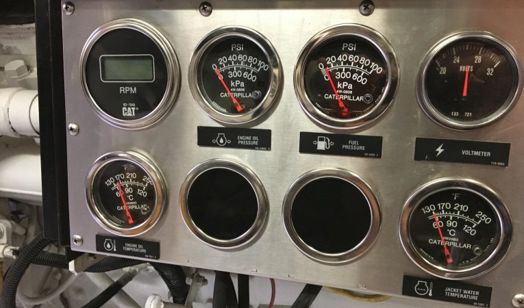 82 Monte Fino Port Engine gages