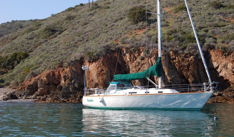 40 J Boats At Anchor