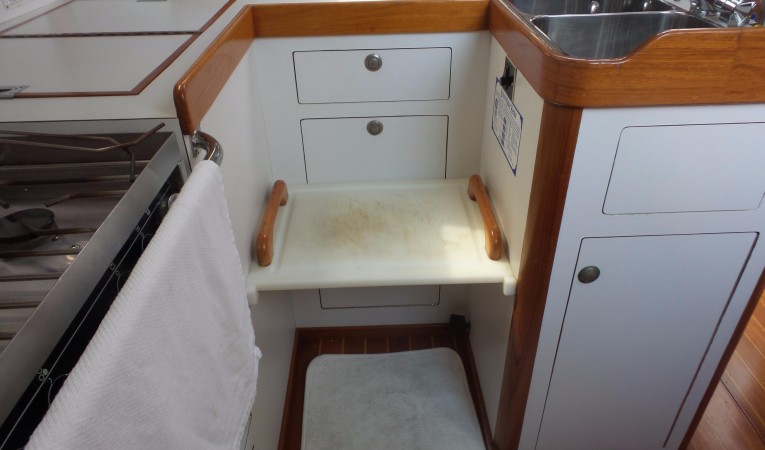 40 J Boats Galley seat