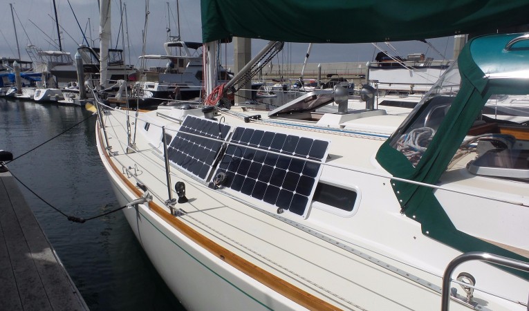 40 J Boats Solar panels