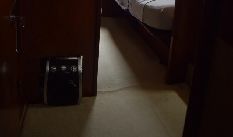 52 Amel Entrance to Master Cabin