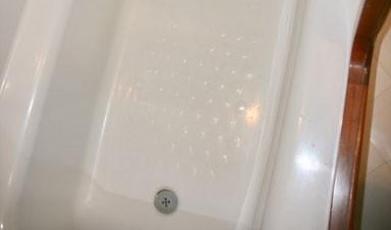 52 Seahorse Tub in master