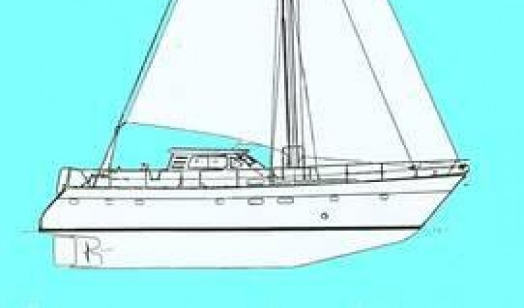 52 Seahorse Line drawing - exterior