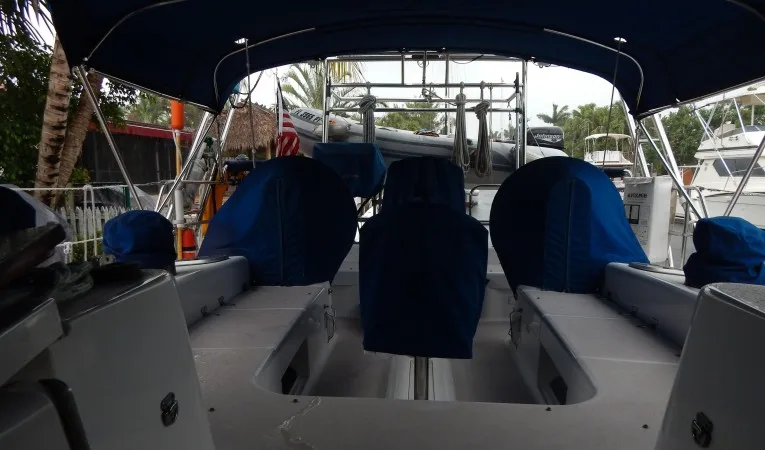 47 Catalina Cockpit - w/covers