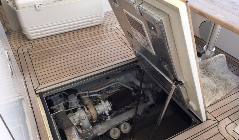 54 Savannah Engine Room Access