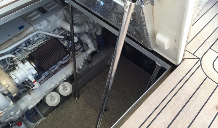 54 Savannah Engine Room Access Door