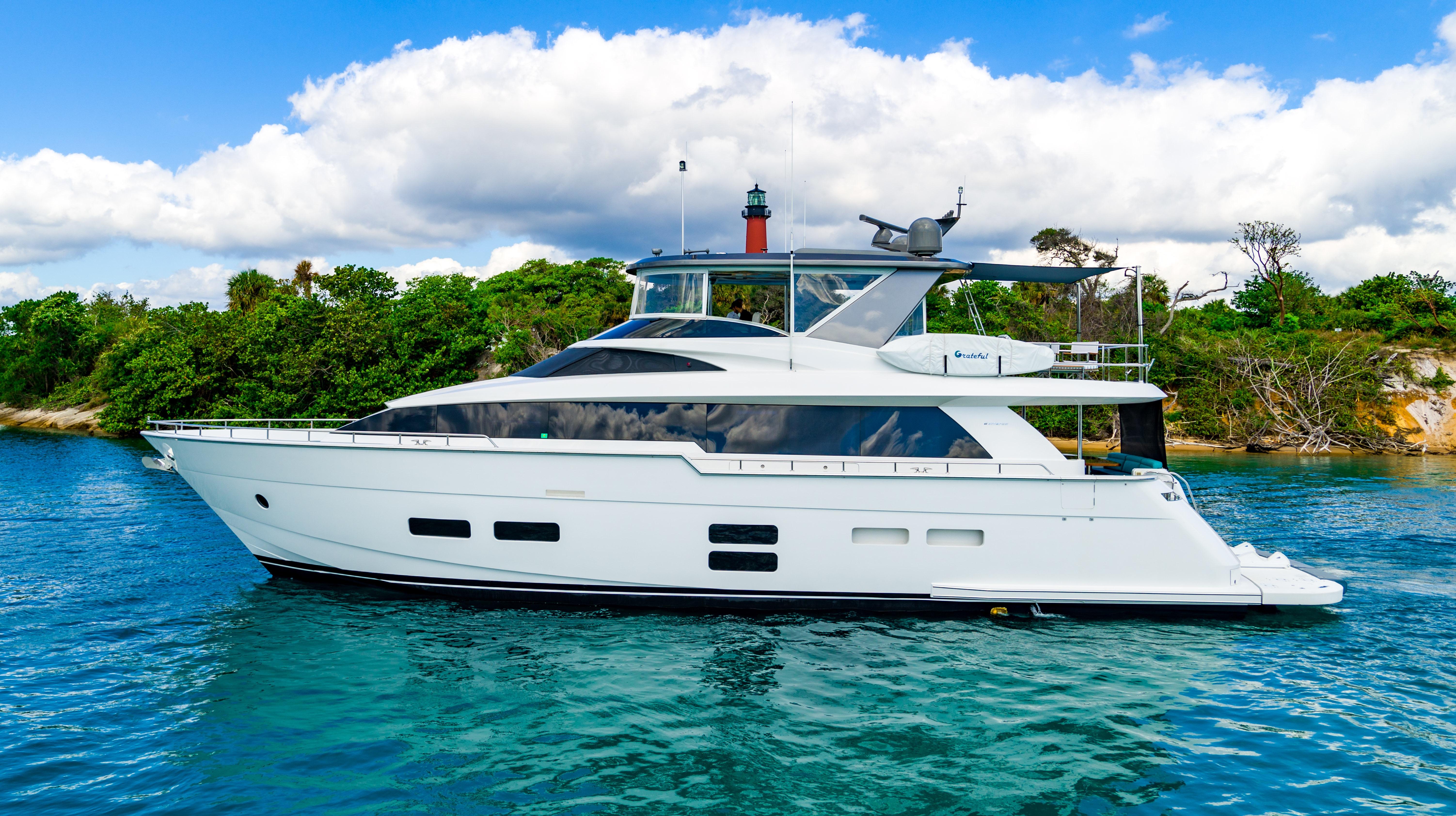 75 ft hatteras yacht for sale