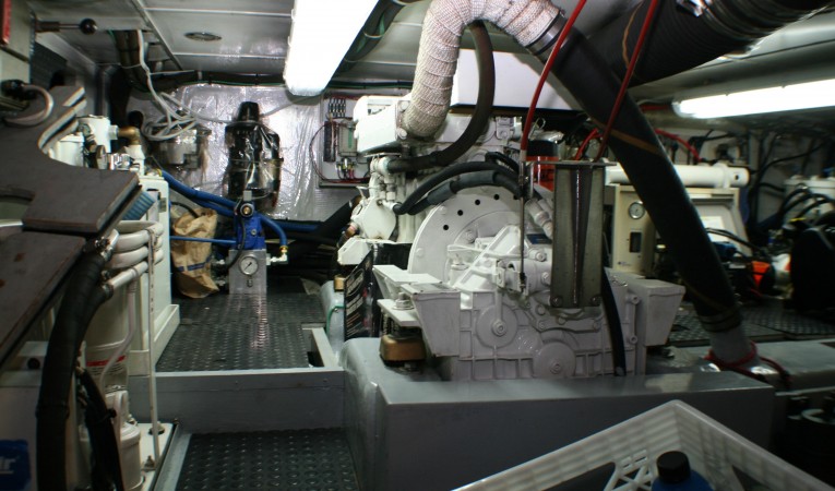 62 Nordhavn Engine Room
