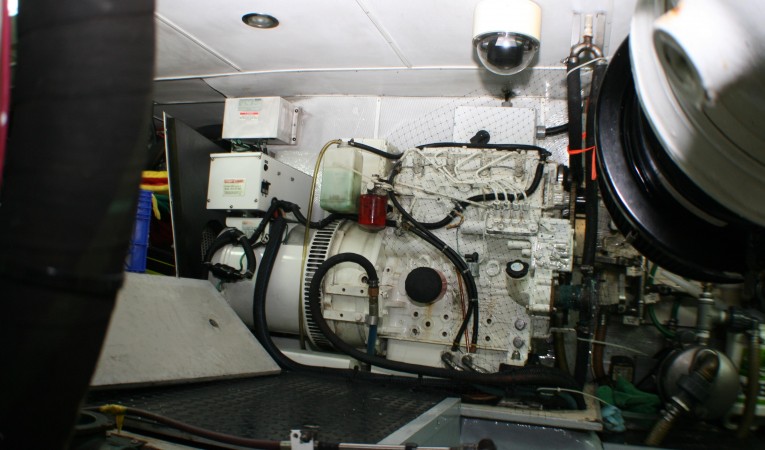 62 Nordhavn Engine Room