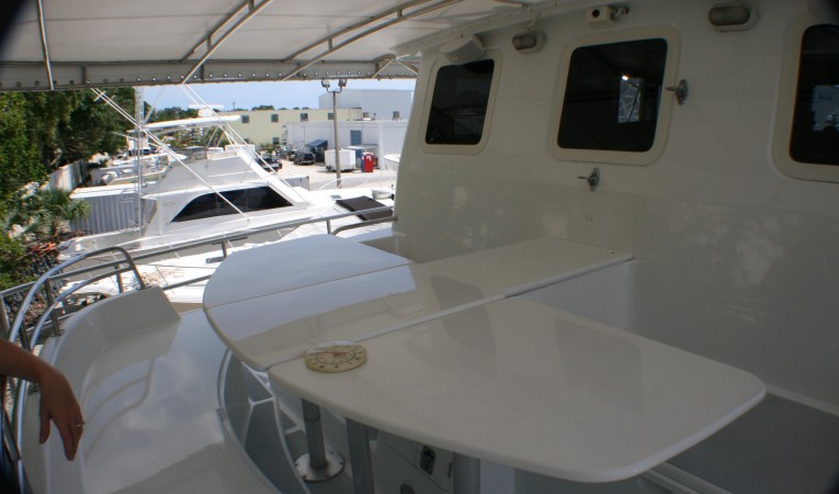 62 Nordhavn Upper Aft Deck