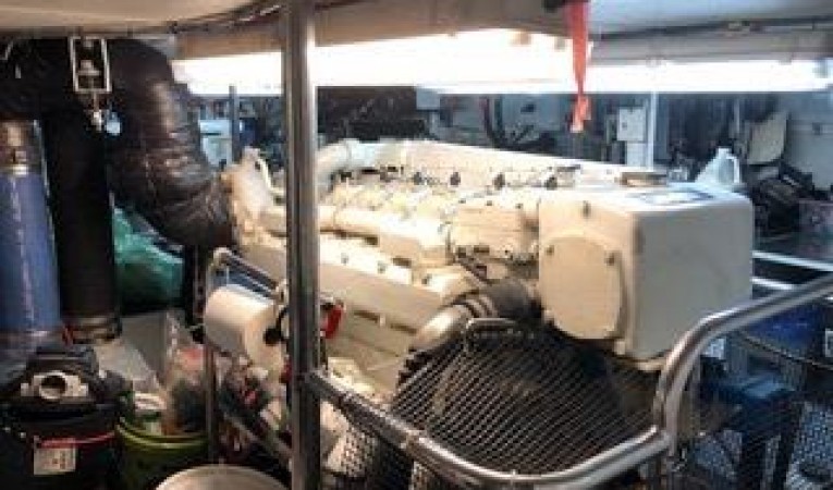 62 Nordhavn Engine Room