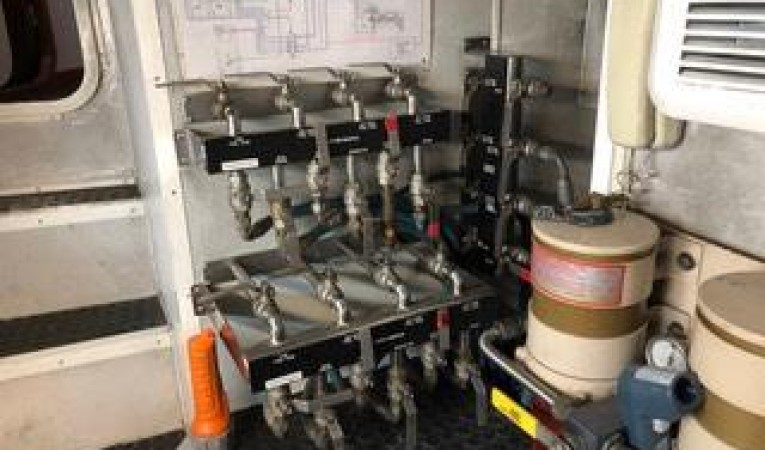 62 Nordhavn Engine Room