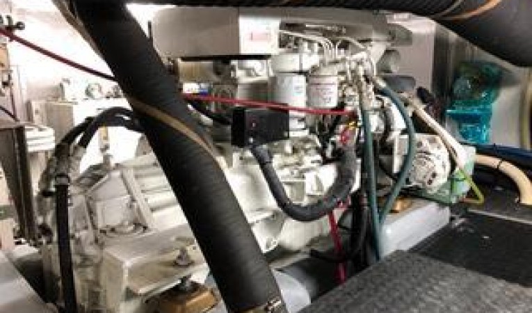 62 Nordhavn Engine Room